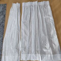 ■レースカーテン　約125センチ✕約70センチ　ペアの画像