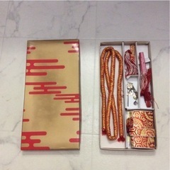 七五三　はこせこセット　帯　足袋　三重仮紐の画像