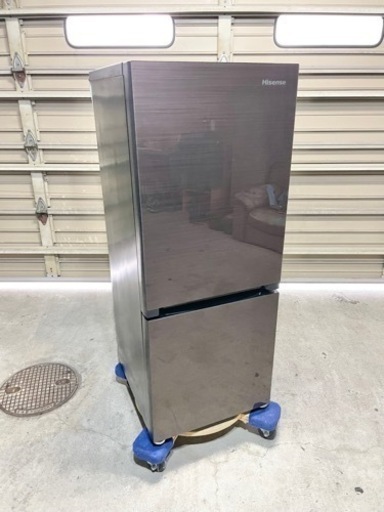 美品 Hisense ハイセンス 2ドア 冷蔵庫 HR-G1501