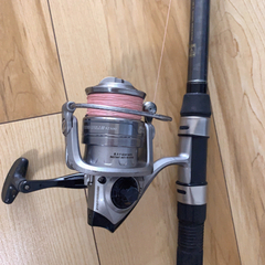 釣り具　ダイワロッドと別メーカーリール　セットの画像