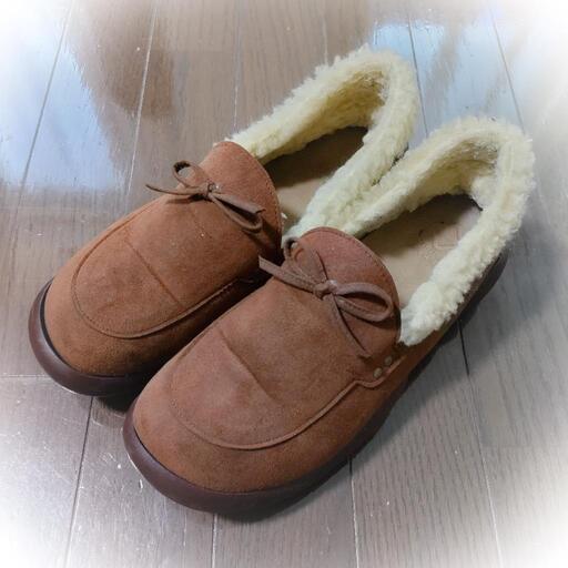 リゲッタ カヌー ボア付きモカシンブーツ LL（24.5-25cm） ブラウン