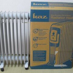 オイルヒーター 1200W（８フィン）　使用時間の短い良品です