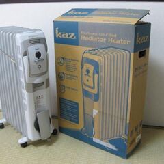 オイルヒーター 1200W（８フィン）　使用時間の短い良品ですの画像
