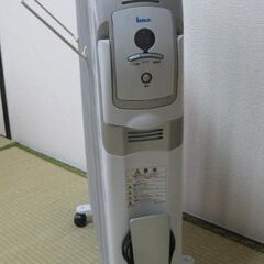 オイルヒーター 1200W（８フィン）　使用時間の短い良品ですの画像