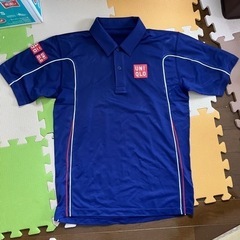 UNIQLO テニスポロシャツ S 青
