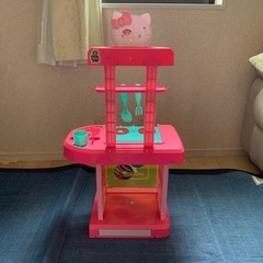 ハローキティ　キッチン台の画像