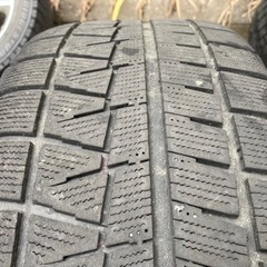 【決まりました】スタッドレス　215/55R17 レガシィアウトバック純正アルミ　ブリヂストン4本の画像