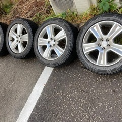 【決まりました】スタッドレス　215/55R17 レガシィアウトバック純正アルミ　ブリヂストン4本の画像
