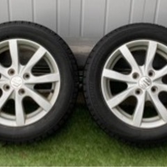 スズキ純正ホイール 【BS VRX 155/65/R14 】セット