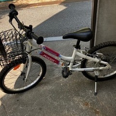 決まりましたプジョー20インチ自転車　子ども
