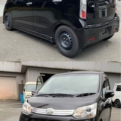 激安 即ノリ 検査付きLA100S ムーブカスタム ローダウンの画像