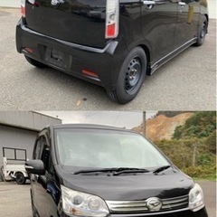 激安 即ノリ 検査付きLA100S ムーブカスタム ローダウンの画像