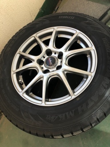 アルファード、ベルファイア用スタッドレスタイヤ4本　ホイール付き