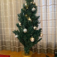 クリスマスツリー120㎝【Francfrancのオーナメント付き♡】