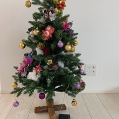 クリスマスツリー　小さめです。の画像