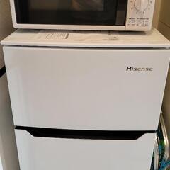 冷蔵庫と電子レンジ