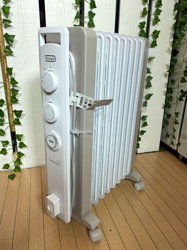 【愛品館八千代店】DeLonghi2021年製ヴェルティカルド オイルヒーターRHJ21F0812-WH