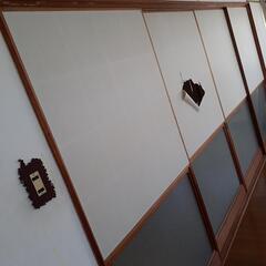 障子４枚　襖　ガラス戸　建具　まとめ売り　扉　取り外し　建材　取...