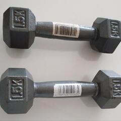 ダンベル1.5㌔☓2