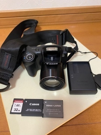 デジカメ　【受付終了•売却済】Canon sx430isと付属品
