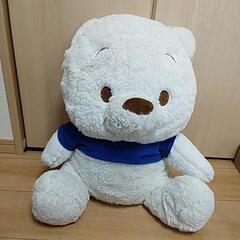 くまのプーさん　しろ　ぬいぐるみ