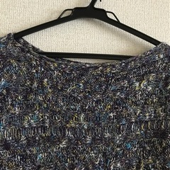 お洒落　ニットの画像