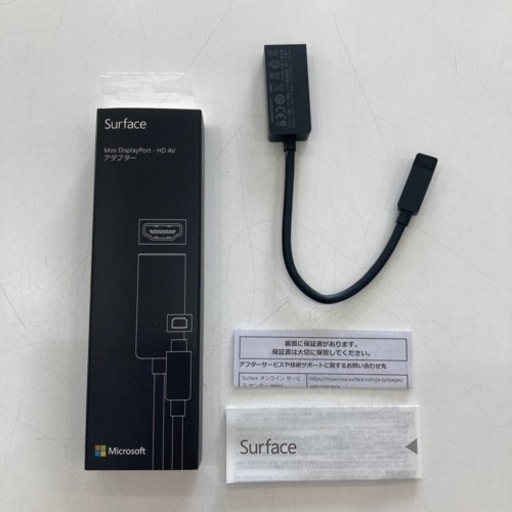 【未使用品】Surface Pro用 Mini DisplayPort HD AVアダプター Microsoft純正