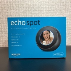 Amazon ☆ Echo spot ★美品 ☆ スクリーン付き...