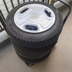 155/65R14 鉄ホイール付　ダンロップ　エナセーブEC204 