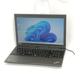  保証付 高速SSD 15.6型ノートパソコン Lenovo L540 中古美品 第4世代 Core i3 4GB DVDRW 無線 Bluetooth Webカメラ Windows11 Office
