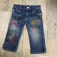 長袖 シャツ チェック柄 デニムパンツ 男の子 110cm 6点まとめの画像