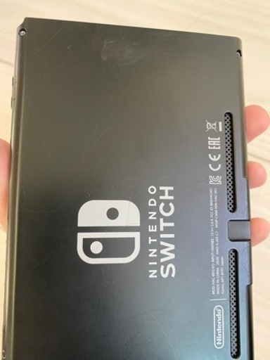 ガラスフィルム付き　ニンテンドースイッチ　バッテリー強化版