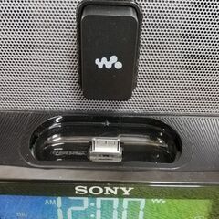 SONY ウォークマンドックスピーカー RDP-NW1 ウォークマン付き　◇  ☆管理Y-10311534の画像