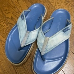 LOUIS VUITTON ルイ・ヴィトン ビーチサンダル　デニム　