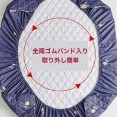 ボックス防水シーツ セット　の画像