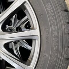 ★スタッドレスタイヤ ★５穴 ★PCD 100 ★ 185/60R15 ★ アルミホイールの画像