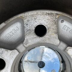 ★スタッドレスタイヤ ★５穴 ★PCD 100 ★ 185/60R15 ★ アルミホイールの画像