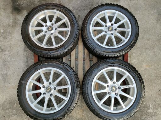 「３ｍ離れれば綺麗」BMW SPORT TECHNIC 16×7JJ BLIZZAK REVO GZ 205/55R16☆E46 E90 E91等々