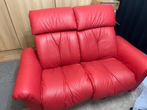 引き取り限定　定価20万以上　マルイチセーリング　リクライニング　2人掛け　ソファ