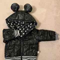 ディズニー　キッズ　ダウン　80 ミッキー