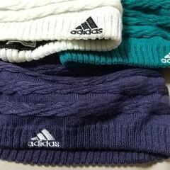 adidasヒートビーニー帽  ３枚の画像