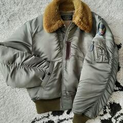 🔴再値下げ🔴フライトジャケット M【ｳﾞｨﾝﾃｰｼﾞ品】米軍  ...