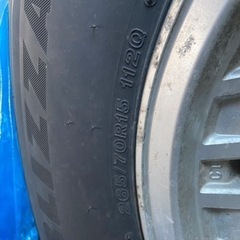 78プラドYokohama 265/70R15 スタッドレスタイヤセット15 78プラドYokohama 265/70R15 スタッドレスタイヤセット15