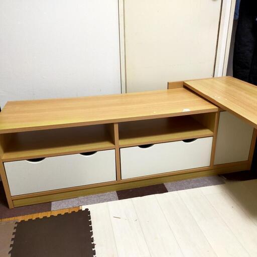 L字型のテレビ台