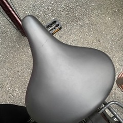 自転車　子供後ろ乗せシート付きの画像
