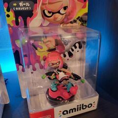 新品 amiibo ガール【ネオンピンク】+
