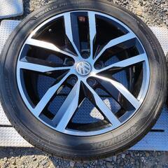 純正VWゴルフ用ホイール、タイヤほぼ新品の画像