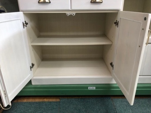 【リサイクルサービス八光　田上店　配達・設置OK】 ニトリ [幅120cm] キッチンカウンター(ミランダ2 120 WW)