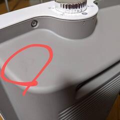 【取引済】セラミックファンヒーター　ほぼ未使用の画像