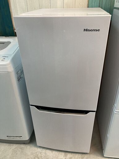■ioy1108■ハイセンス　冷蔵庫　2ドア　130L　HR-D1302　2019年製■